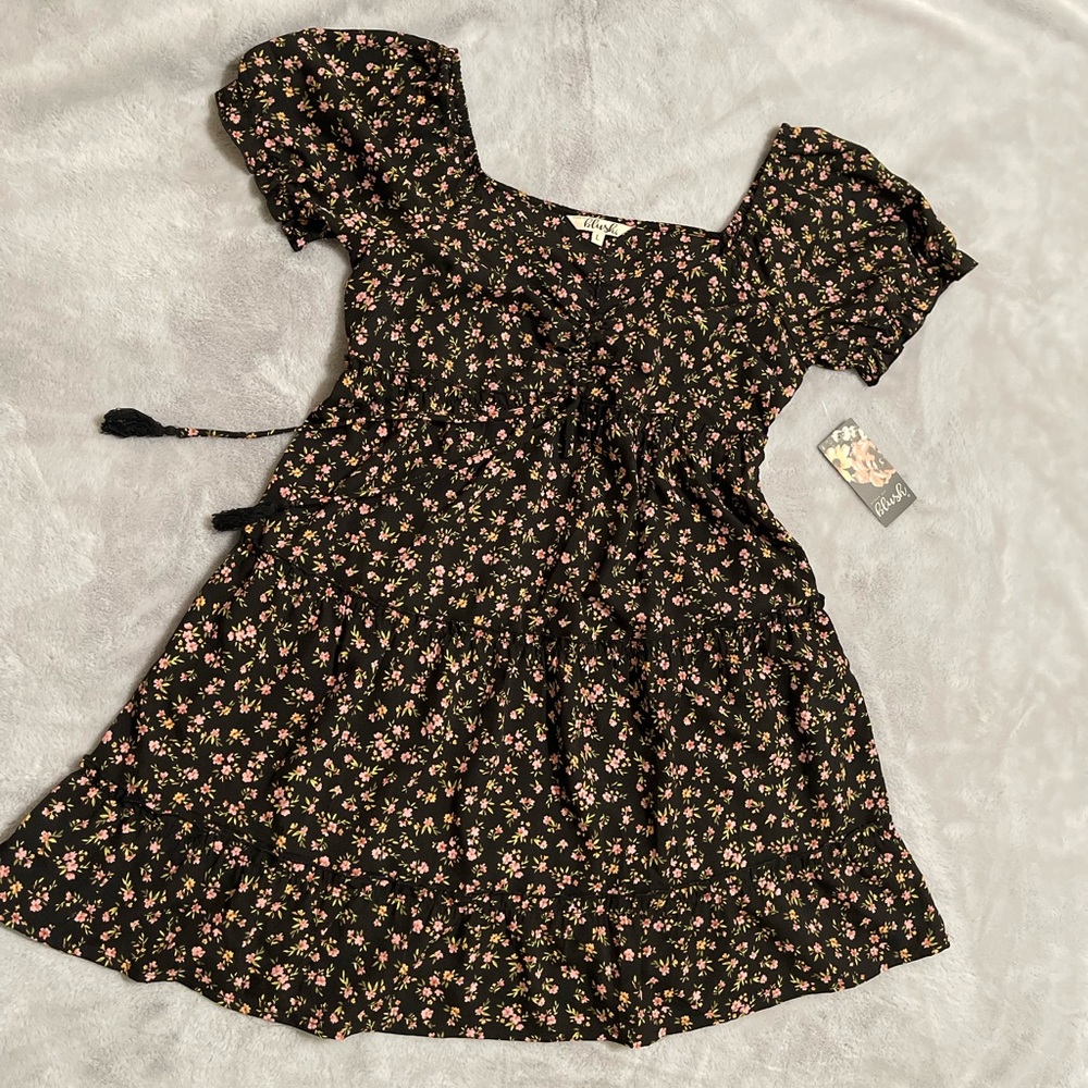 Floral dress, cute for spring and going into the summer